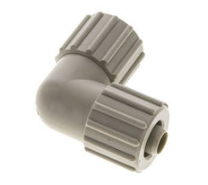 Racor de compresión codo PP 15x9mm 10 bar PVC y PA