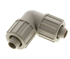 20x13mm PP Codo Compresión 10 bar PVC y PA