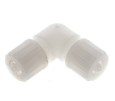 Racor de compresión codo 10x4mm PVDF 10 bar PVC y PA