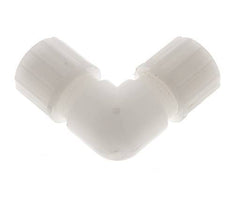 Racor de compresión codo 10x4mm PVDF 10 bar PVC y PA
