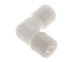 Racor de compresión codo 10x4mm PVDF 10 bar PVC y PA