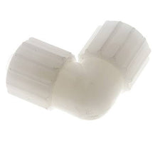 Racor de compresión codo 15x9mm PVDF 10 bar PVC y PA