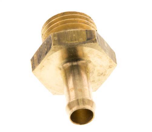 Barra de manguera de latón de 6 mm y G1/4'' macho [2 piezas]
