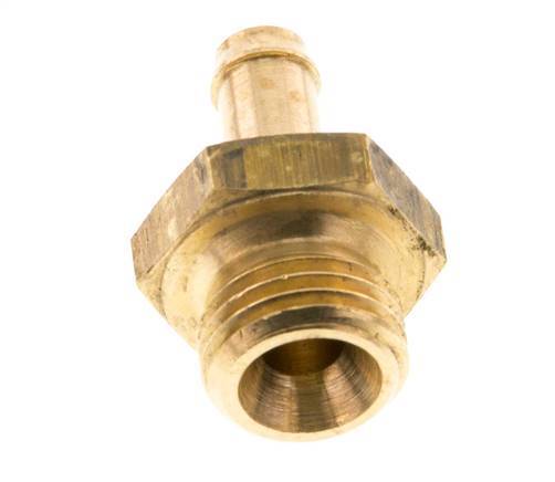 Barra de manguera de latón de 6 mm y G1/4'' macho [2 piezas]