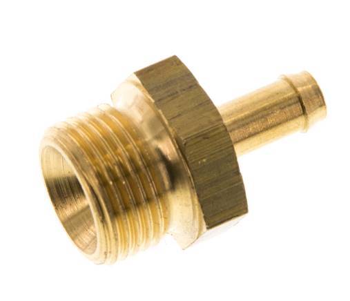 Barra de manguera de latón de 6 mm y G3/8'' macho [2 piezas]