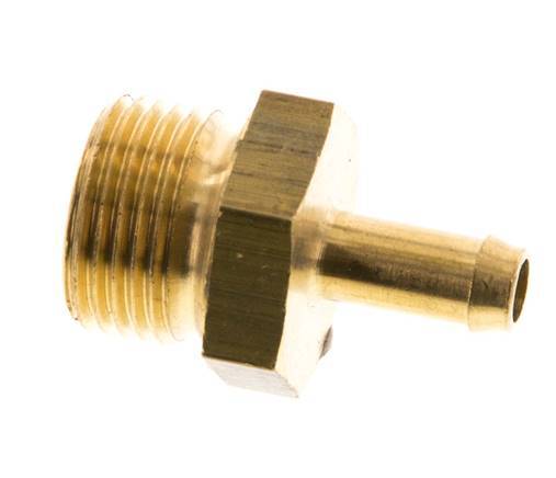 Barra de manguera de latón de 6 mm y G3/8'' macho [2 piezas]