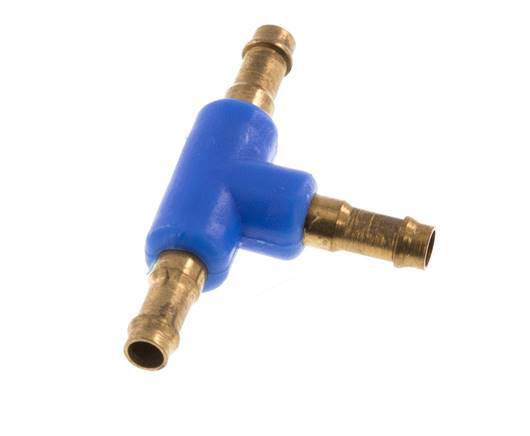 Conector de manguera en T de latón/plástico de 3 mm [2 piezas]