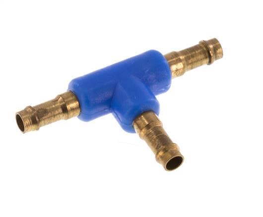 Conector de manguera en T de latón/plástico de 3 mm [2 piezas]
