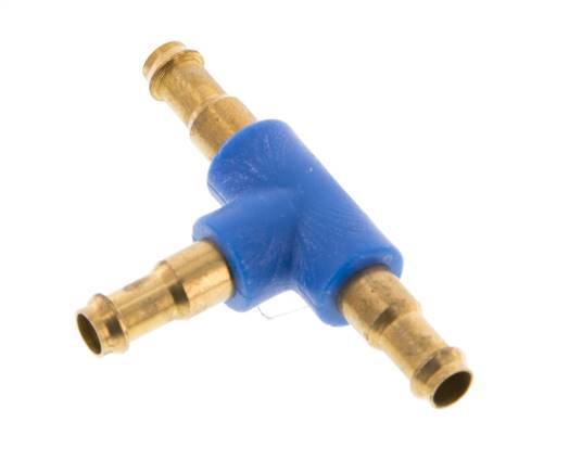 Conector de manguera en T de latón/plástico de 4 mm [2 piezas]
