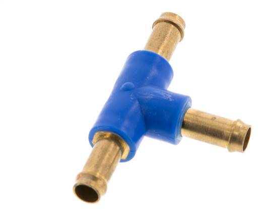 Conector de manguera en T de latón/plástico de 6 mm [2 piezas]