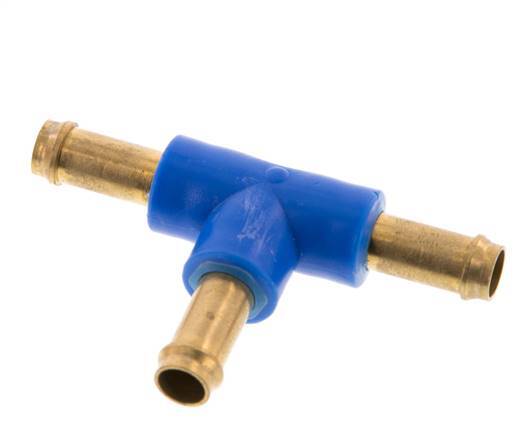Conector de manguera en T de latón/plástico de 6 mm [2 piezas]