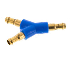 Conector de manguera en Y de latón/plástico de 4 mm [2 piezas]