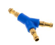 Conector de manguera en Y de latón/plástico de 4 mm [2 piezas]