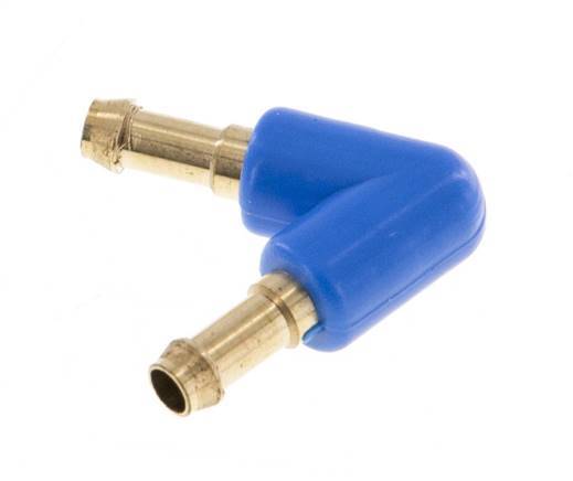 Conector de manguera en forma de V de latón/plástico de 3 mm [2 piezas]