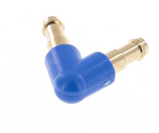 Conector de manguera en forma de V de latón/plástico de 4 mm [2 piezas]