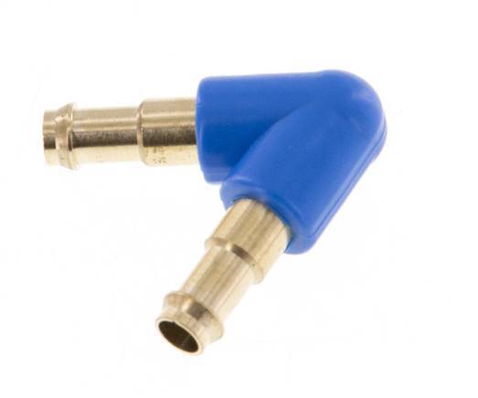 Conector de manguera en forma de V de latón/plástico de 4 mm [2 piezas]