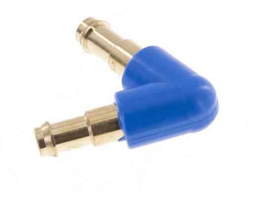 Conector de manguera en forma de V de latón/plástico de 4 mm [2 piezas]