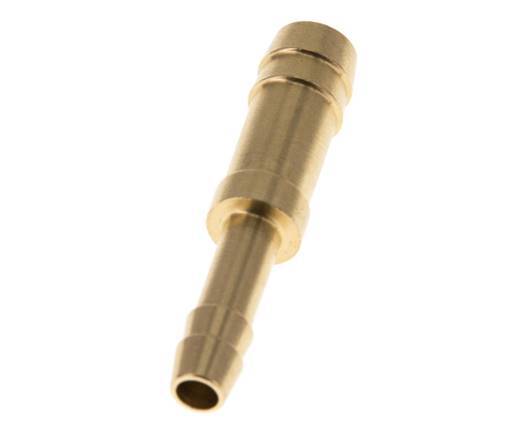 Conector de manguera de latón de 9 mm (3/8'') y 6 mm (1/4'') [2 piezas]