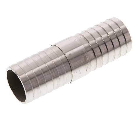 Conector de manguera de acero inoxidable 1.4301 de 32 mm (1-1/4'')