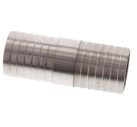 Conector de manguera de acero inoxidable 1.4301 de 38 mm (1-1/2'')