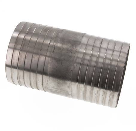 Conector de manguera de acero inoxidable 1.4301 de 100 mm (4'')