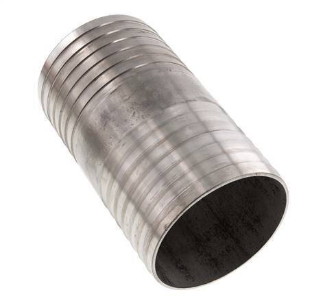 Conector de manguera de acero inoxidable 1.4301 de 100 mm (4'')