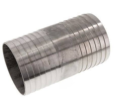 Conector de manguera de acero inoxidable 1.4301 de 100 mm (4'')