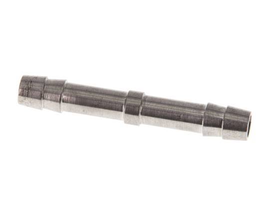 Conector de manguera de acero inoxidable 1.4571 de 6 mm (1/4'')