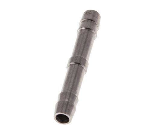 Conector de manguera de acero inoxidable 1.4571 de 6 mm (1/4'')