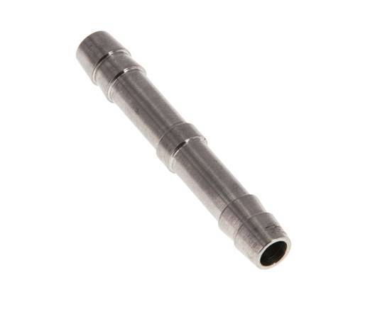 Conector de manguera de acero inoxidable 1.4571 de 6 mm (1/4'')