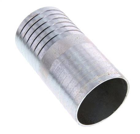 Conector de manguera de acero galvanizado de 75 mm (3'')
