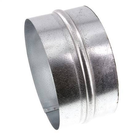 Conector de manguera de acero galvanizado de 175 mm (7'')