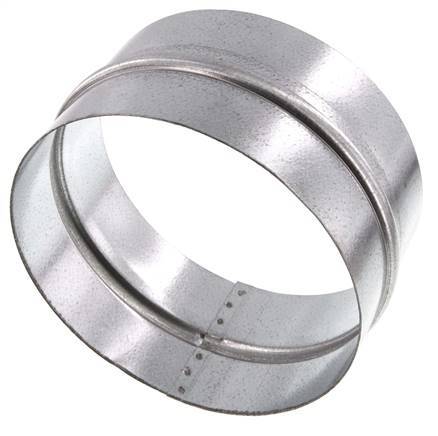 Conector de manguera de acero galvanizado de 175 mm (7'')