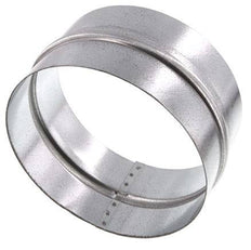 Conector de manguera de acero galvanizado de 175 mm (7'')