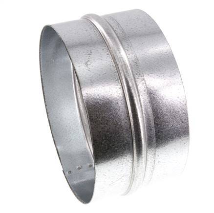 Conector de manguera de acero galvanizado de 175 mm (7'')