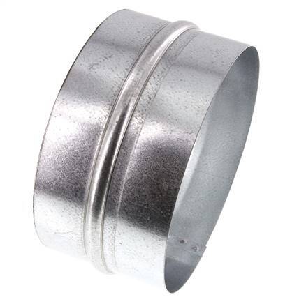 Conector de manguera de acero galvanizado de 175 mm (7'')