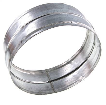 Conector de manguera de acero galvanizado de 200 mm (8'')