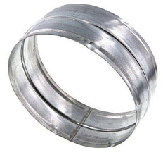 Conector de manguera de acero galvanizado de 200 mm (8'')