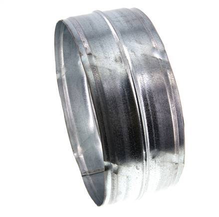 Conector de manguera de acero galvanizado de 200 mm (8'')