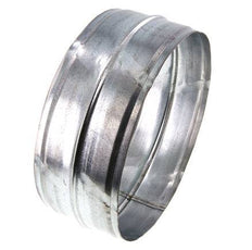 Conector de manguera de acero galvanizado de 200 mm (8'')