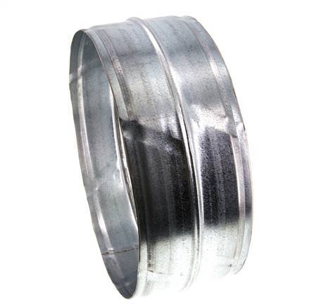 Conector de manguera de acero galvanizado de 200 mm (8'')