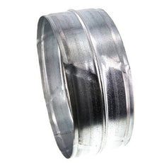 Conector de manguera de acero galvanizado de 200 mm (8'')