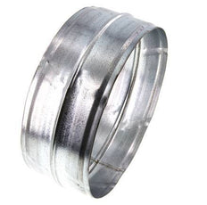 Conector de manguera de acero galvanizado de 200 mm (8'')