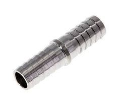Conector de manguera de 9 mm (3/8'') de acero inoxidable 1.4301 de 40 mm [2 piezas]