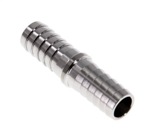 Conector de manguera de 9 mm (3/8'') de acero inoxidable 1.4301 de 40 mm [2 piezas]
