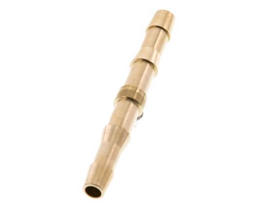 Conector de manguera de latón de 6 mm (1/4'') DIN EN 560 [5 Piezas]