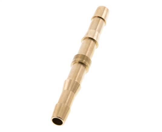 Conector de manguera de latón de 6 mm (1/4'') DIN EN 560 [5 Piezas]