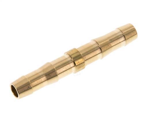 Conector de manguera de latón de 8 mm (5/16'') DIN EN 560 [5 Piezas]