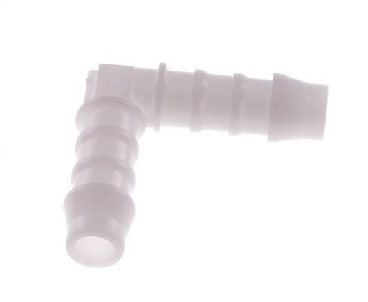 Conector de manguera en codo de POM de 8 mm (5/16'') [10 piezas]