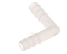 Conector de manguera codo de PVDF de 9 mm (3/8'') [2 piezas]